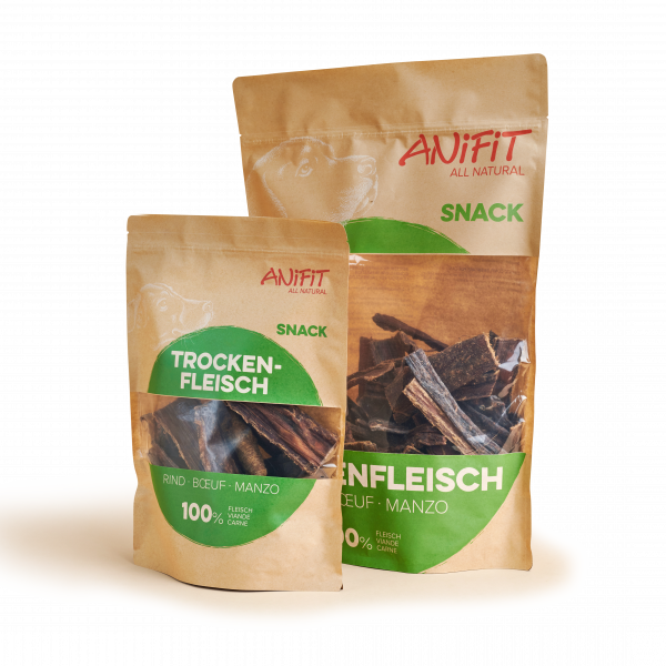 Viande de bœuf séchée pour chiens